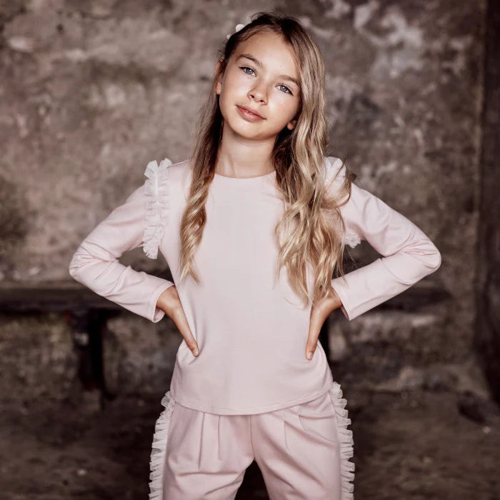 MAGLIA PUNTO MILANO ROSA CIPRIA