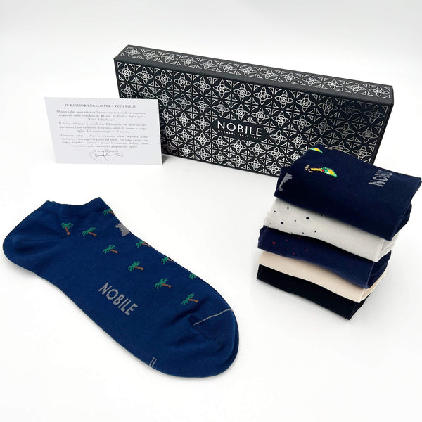 Ankle Socks 6 Pairs - Mixed Solid Color, Polka Dots and Patterns
