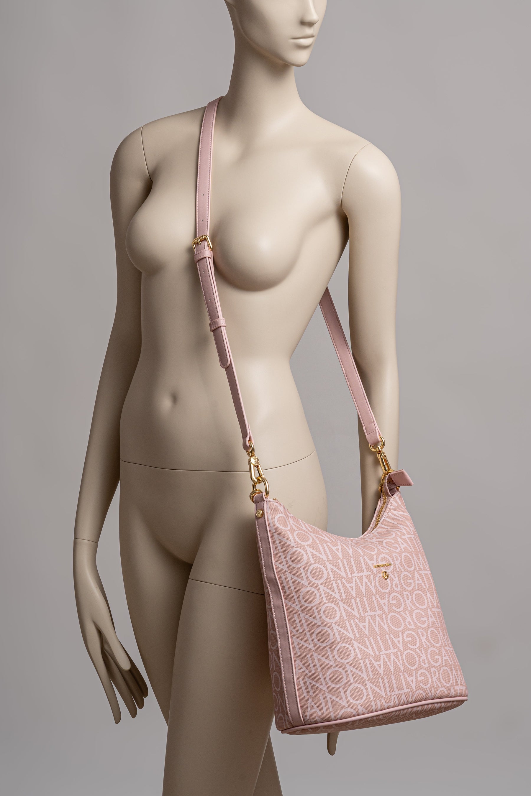 Hobo Bag Charlie Rosa