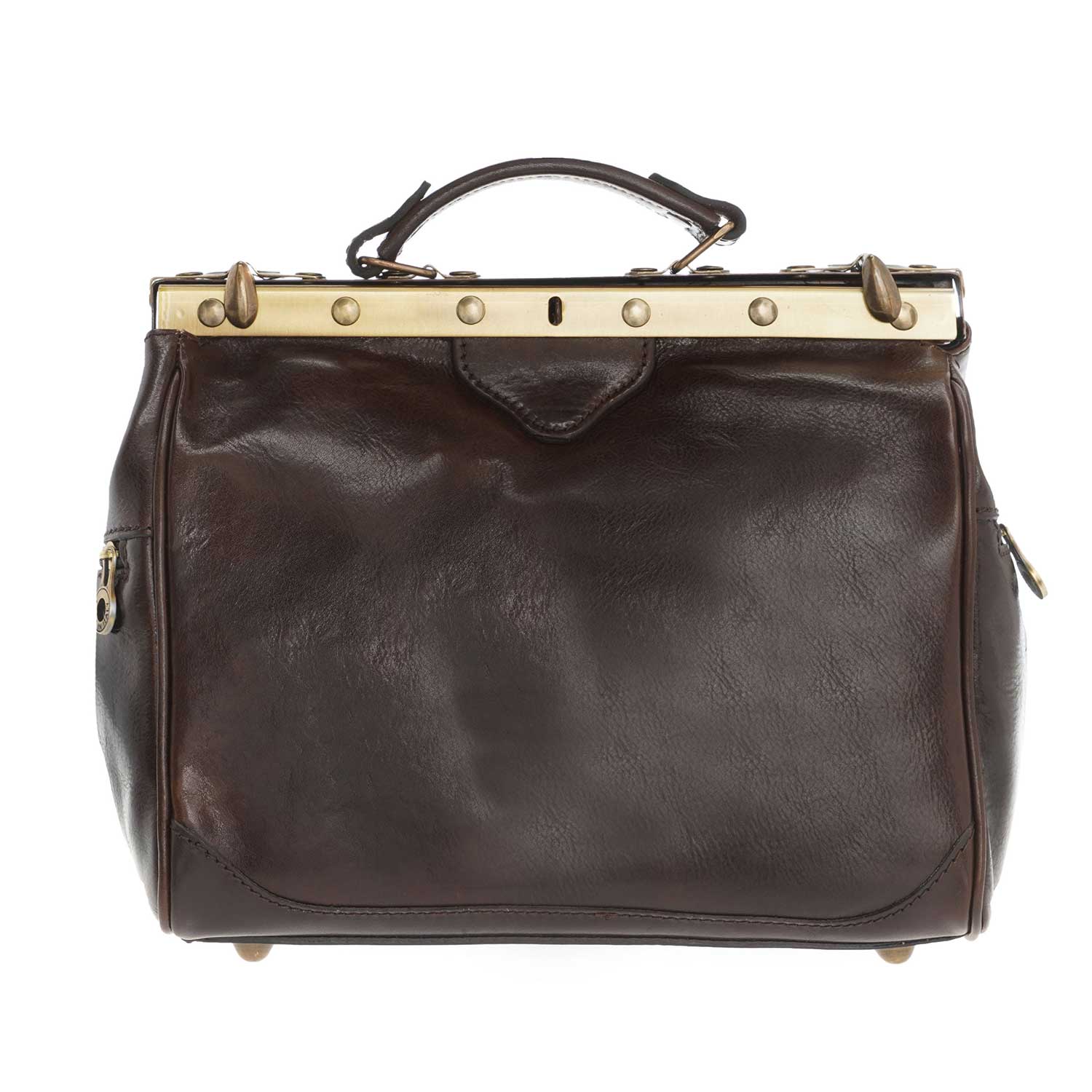 Unisex Leather Work Bag - 45 x 35 x 20 Cm - 2005 