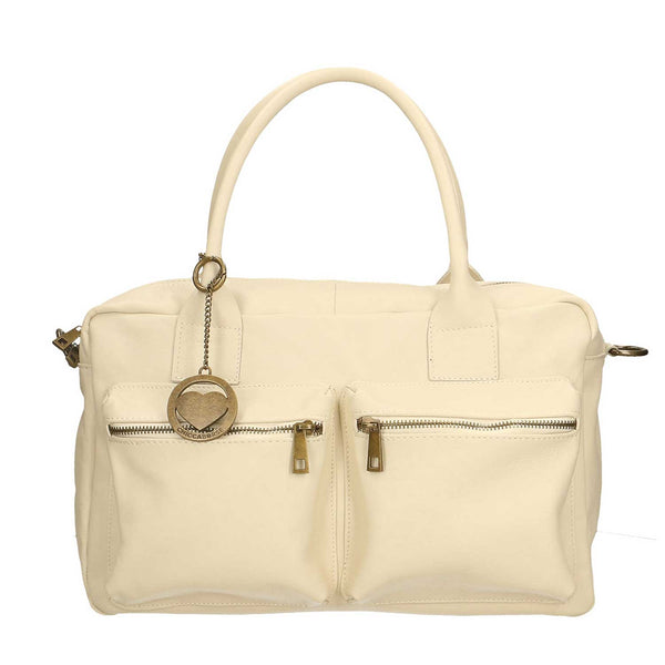 Large Handbag Travel Bag for Women in Leather - 36x26x15 cm - 6173 