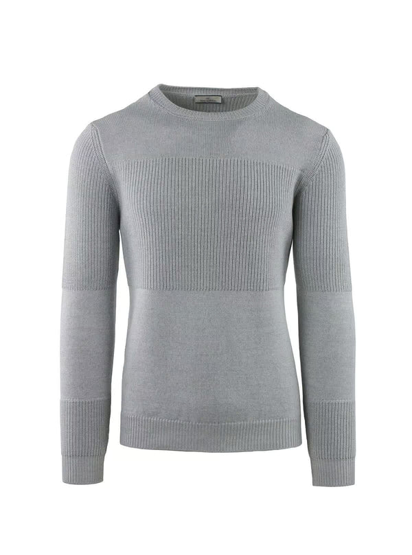 CREW NECK RIBBED BAND
