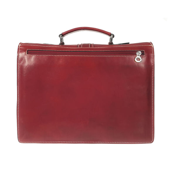 Borsa da lavoro 24Ore Portadocumenti da Uomo Cartella in pelle - 40x29x13 Cm - G906