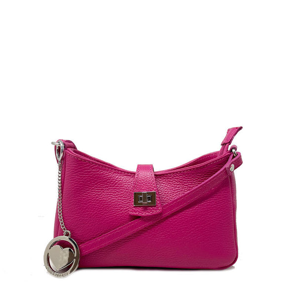 Women's Small Shoulder Clutch Bag with Casket Closure - Torino k048 