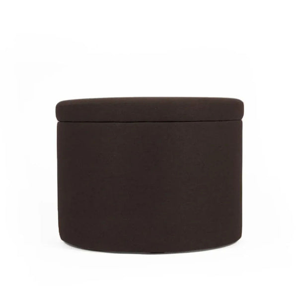 PANDORA 50 ROUND TEX, Pouf Contenitore Tessuto Rotondo 50 h42