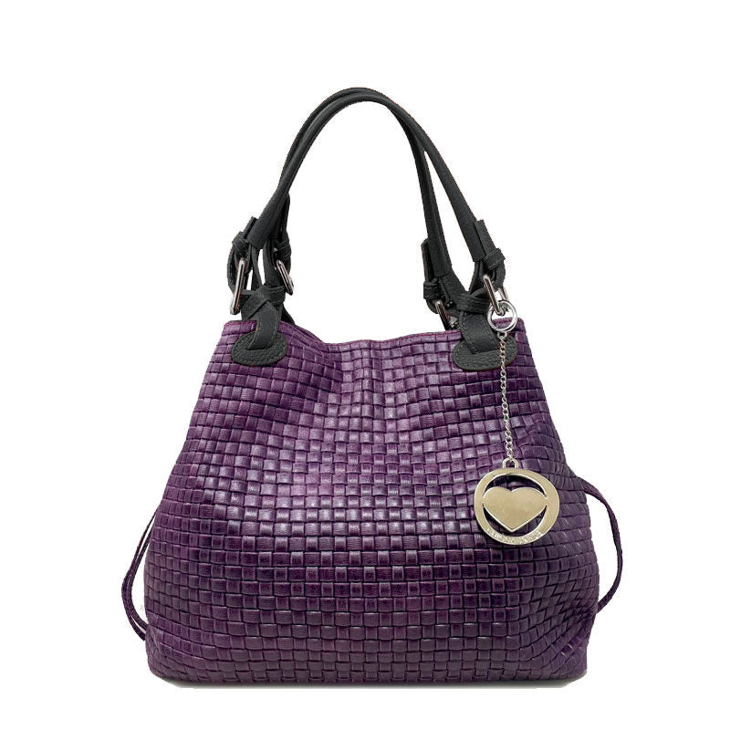 Women's Handbag Woven Leather - Cortona 80047 
