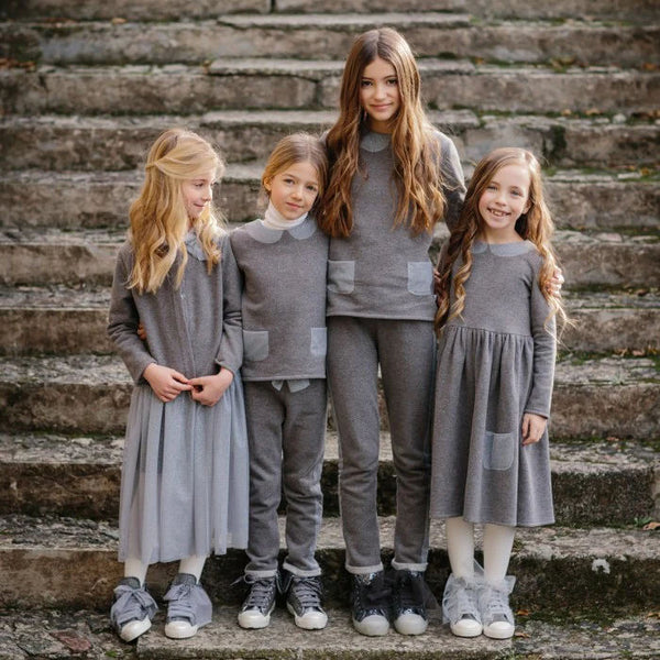 LUREX SWEATSHIRT DRESS