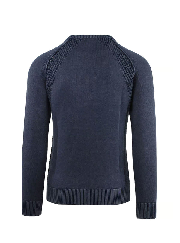 GIROCOLLO CON COSTE STONE WASHED