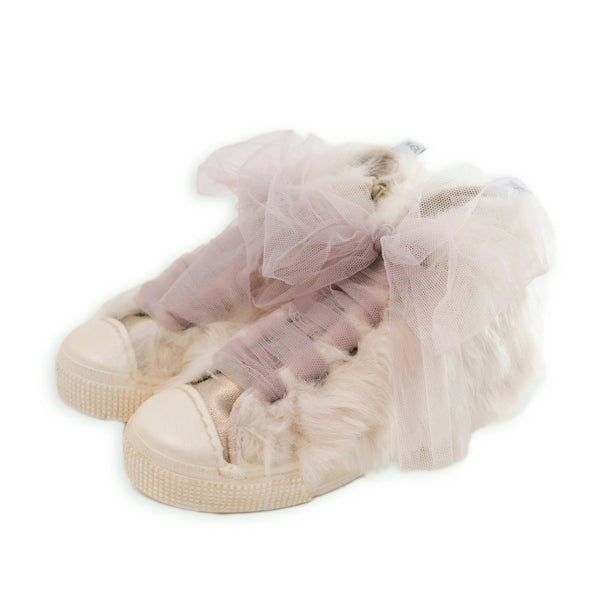 HIGH SNEAKER POWDER FUR