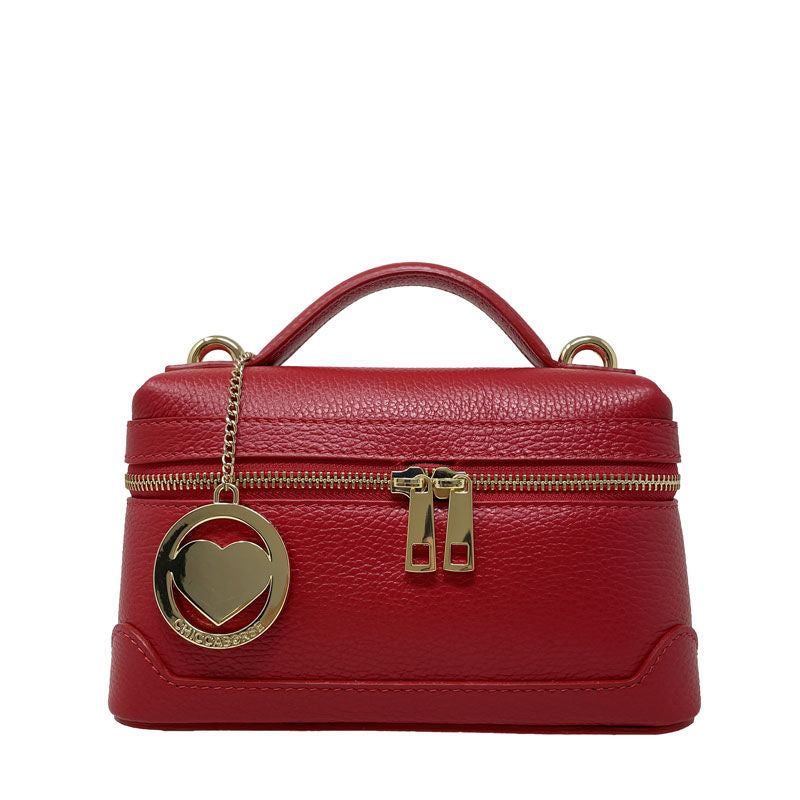 Borsa Beauty a mano in pelle - K078