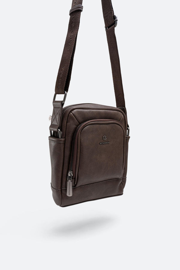 Brown men's bag