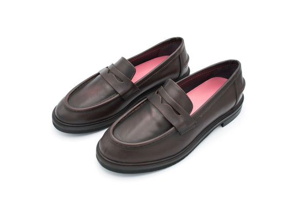 Linda Moccasin Dark Brown