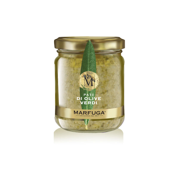 Green olive paté