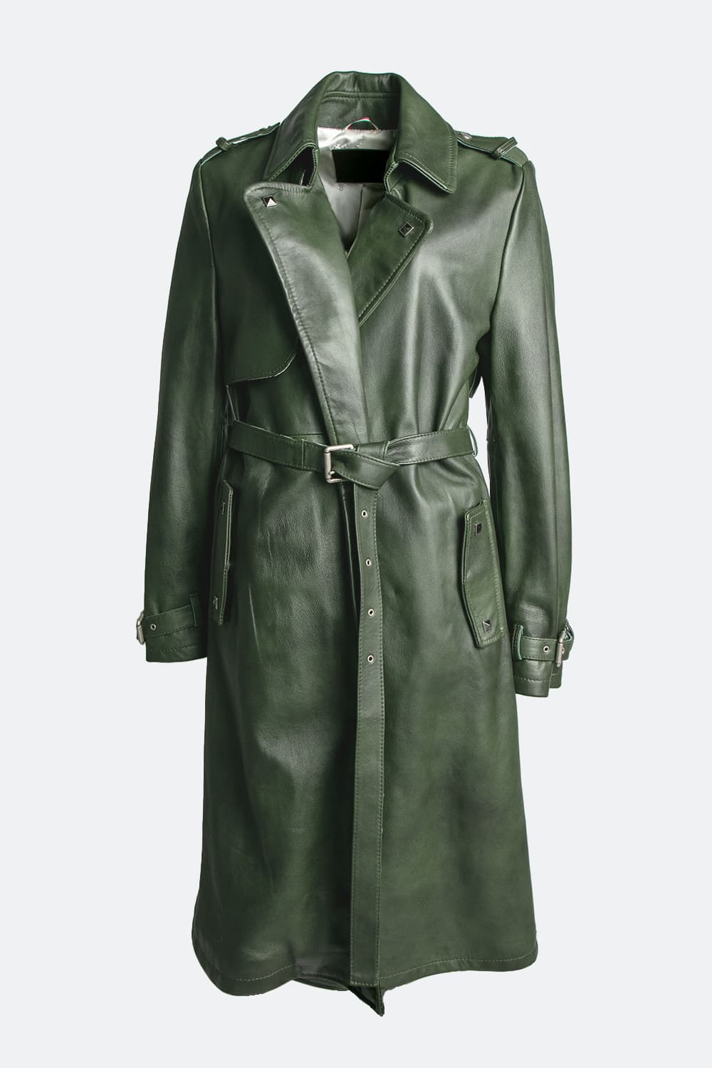 Studded Trench Coat