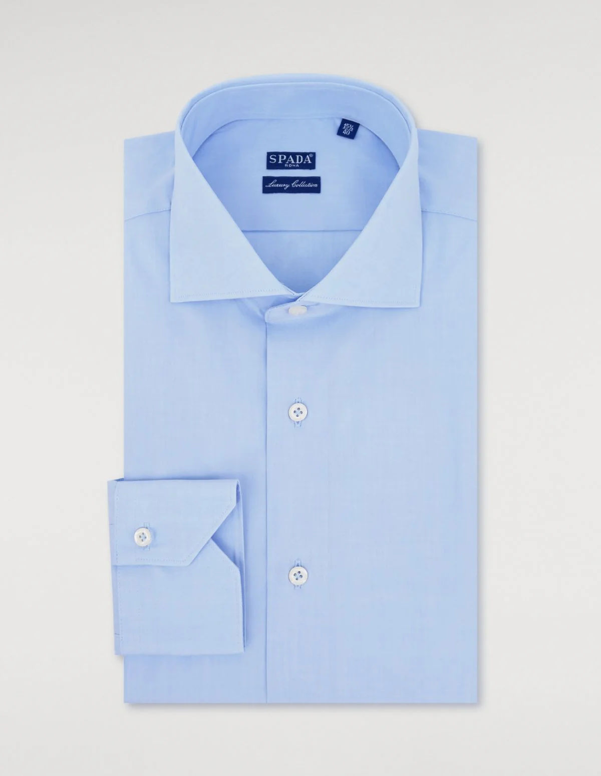 Camicia fil a fil in cotone