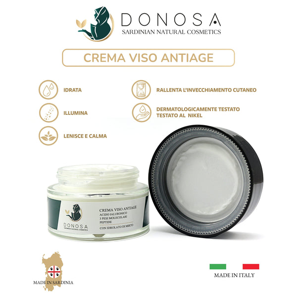 KIT  GEL DETERGENTE + CREMA VISO ANTIETÀ + OMAGGIO