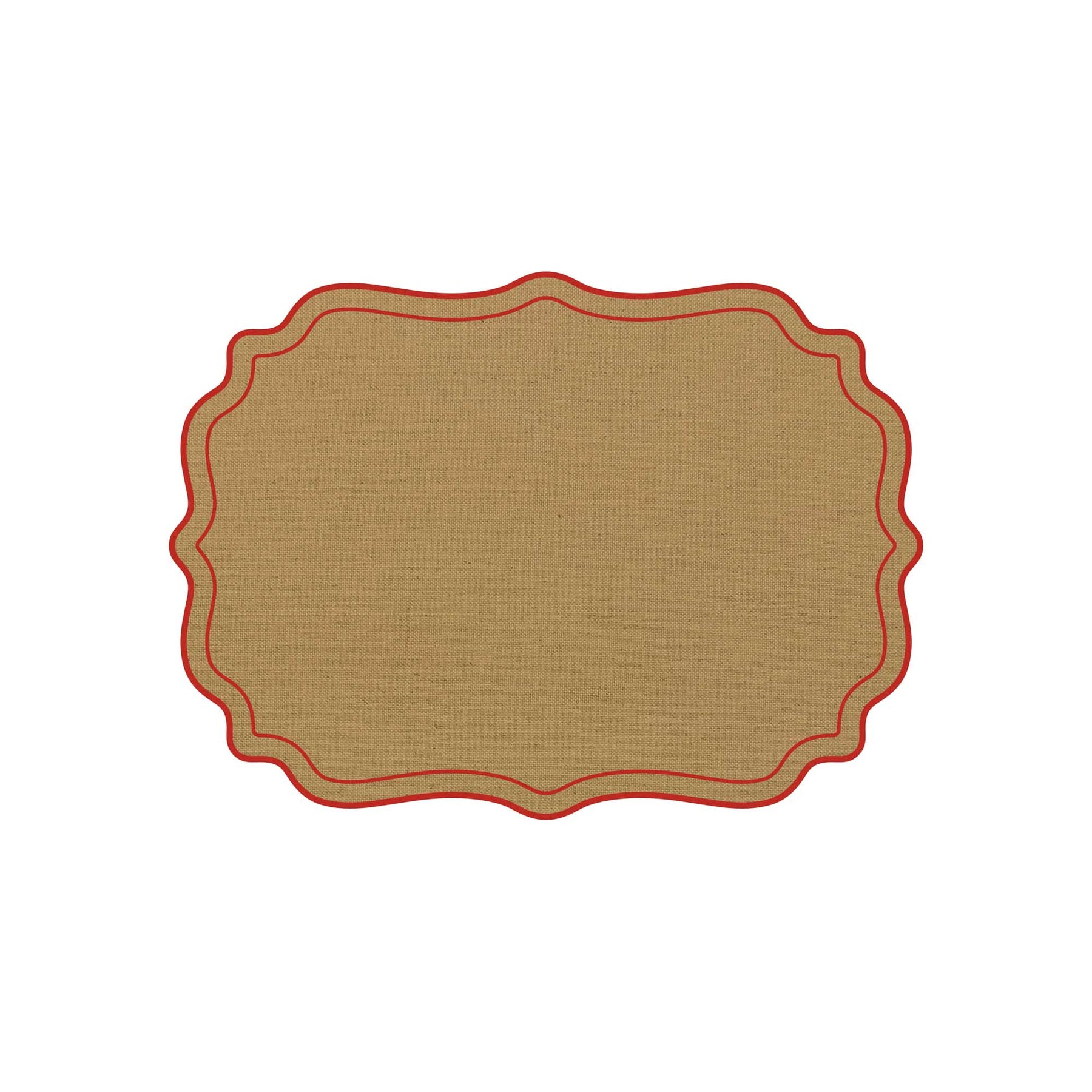 Scalloped Frames Placemat 