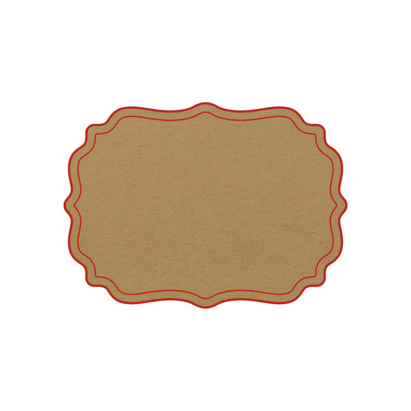 Scalloped Frames Placemat 