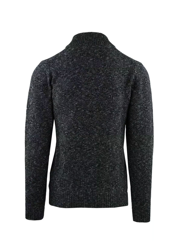 SERAFINO ZIP WITH ZIG ZAG WORKMANSHIP