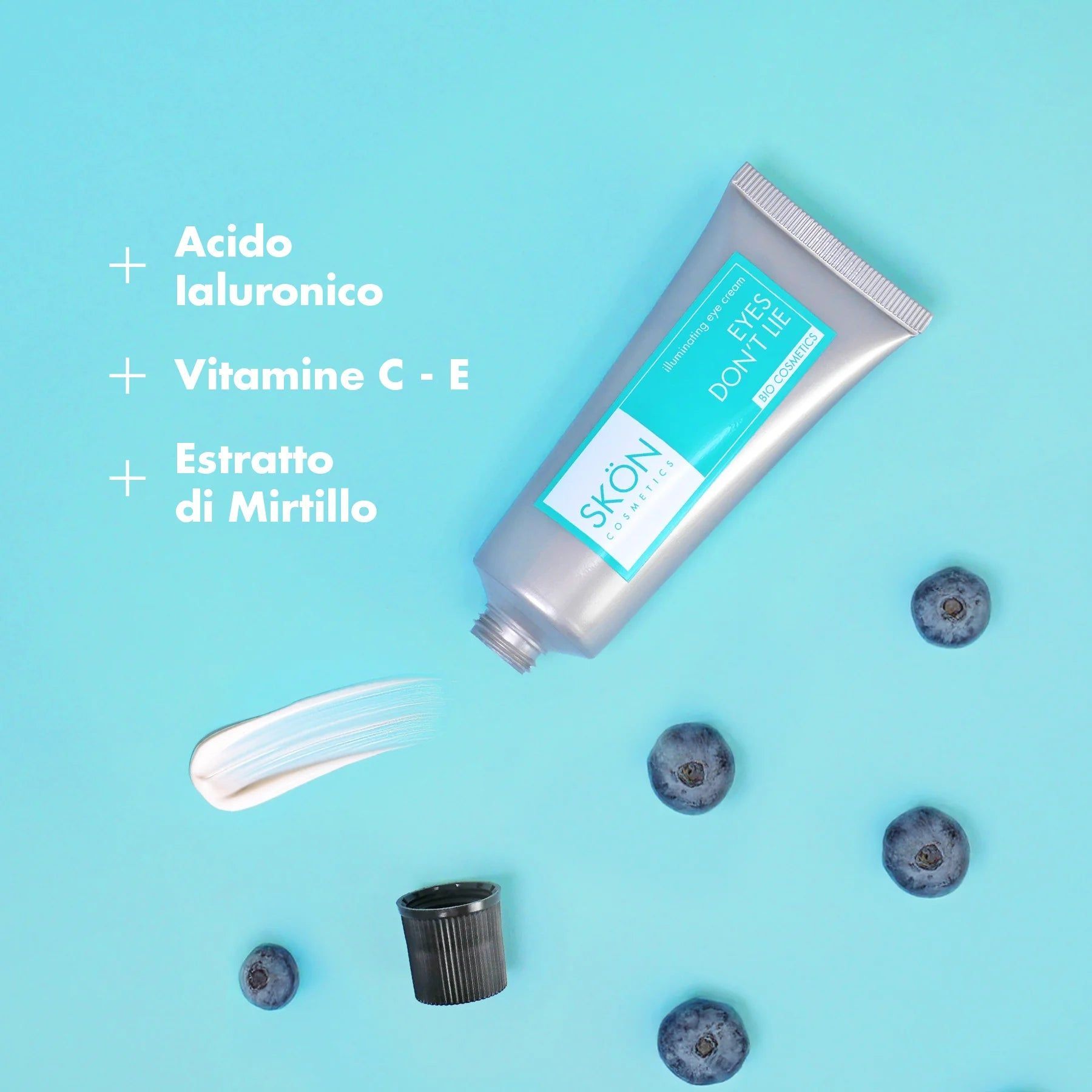 Illuminating eye contour cream