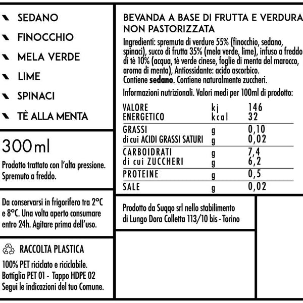 SUQQO SPA rich in vegetables 