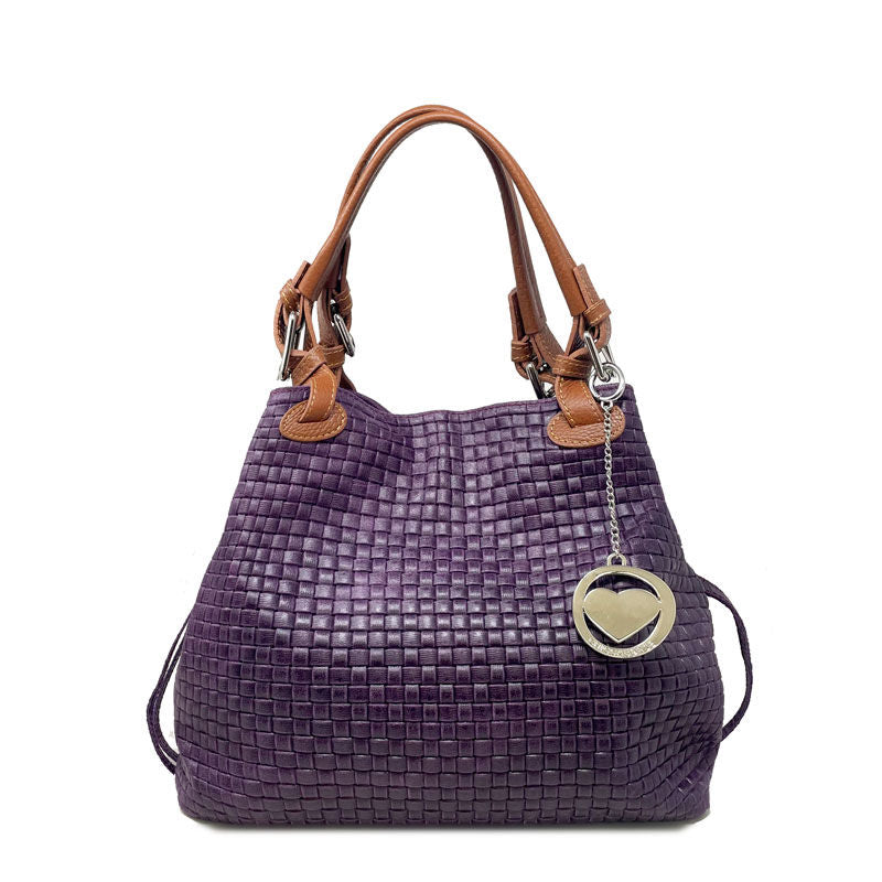 Women's Handbag Woven Leather - Cortona 80047 