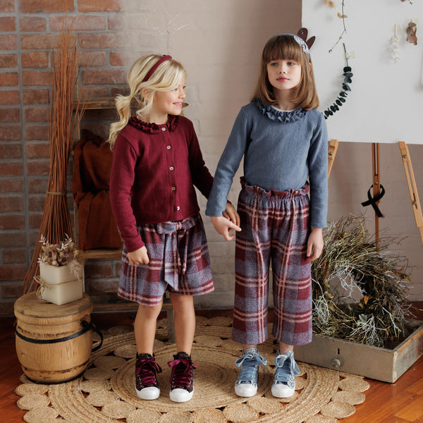 CHECKED TROUSERS
