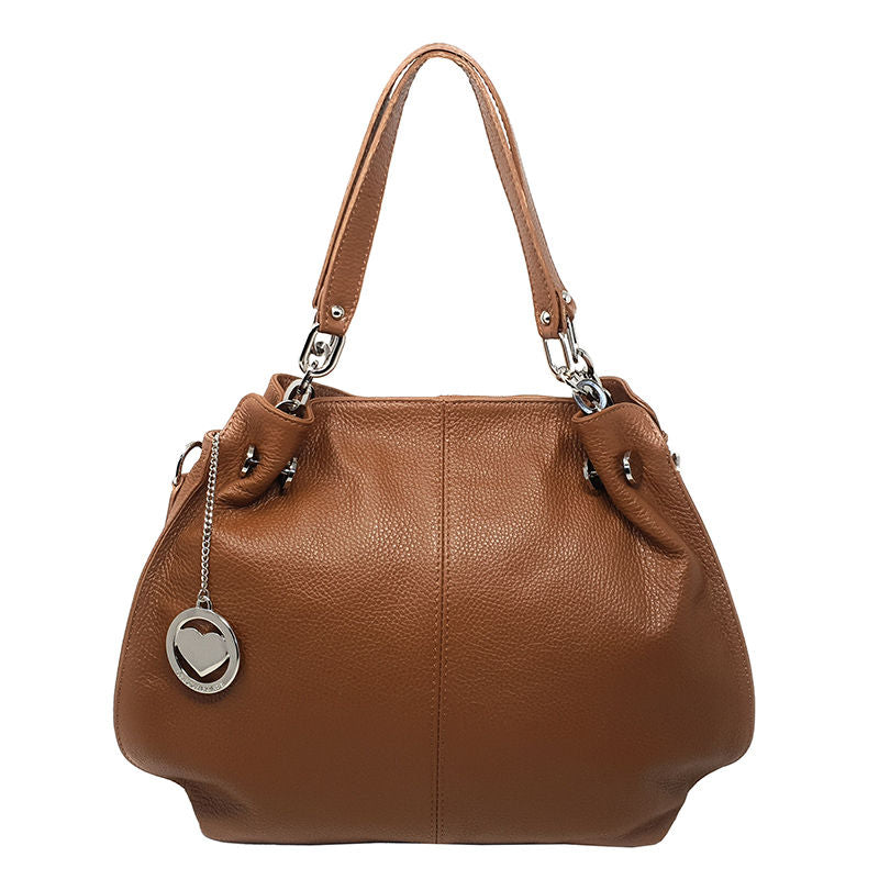 Women's Genuine Leather Shoulder Bag - Anghiari 3305. 