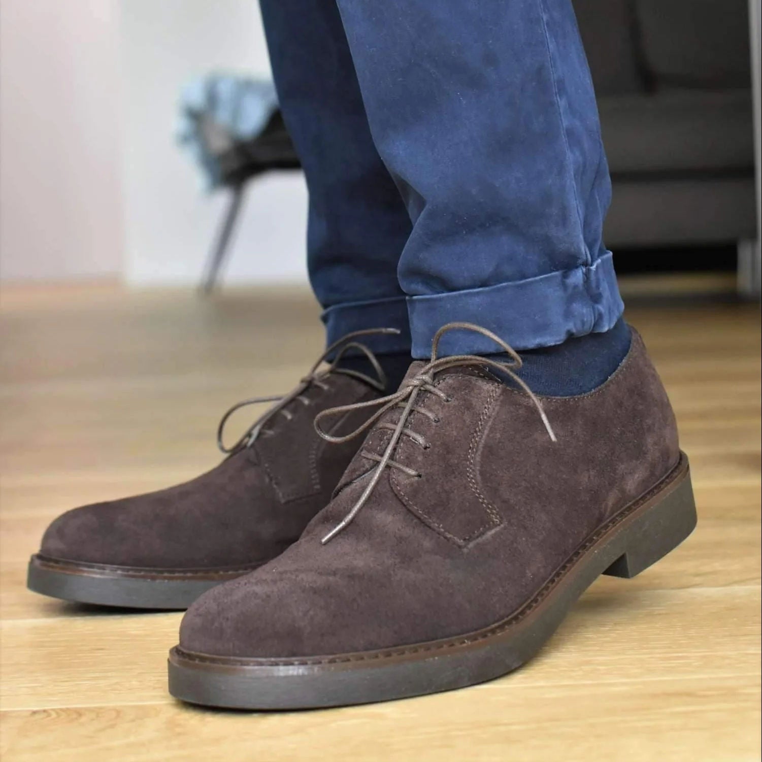 ALESSANDRIA - Brown Suede