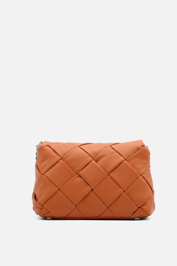 Crossbody Couture with orange flap