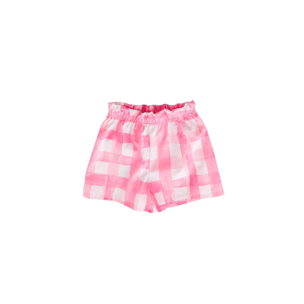 SHORTS IN COTONE A CARAMELLA