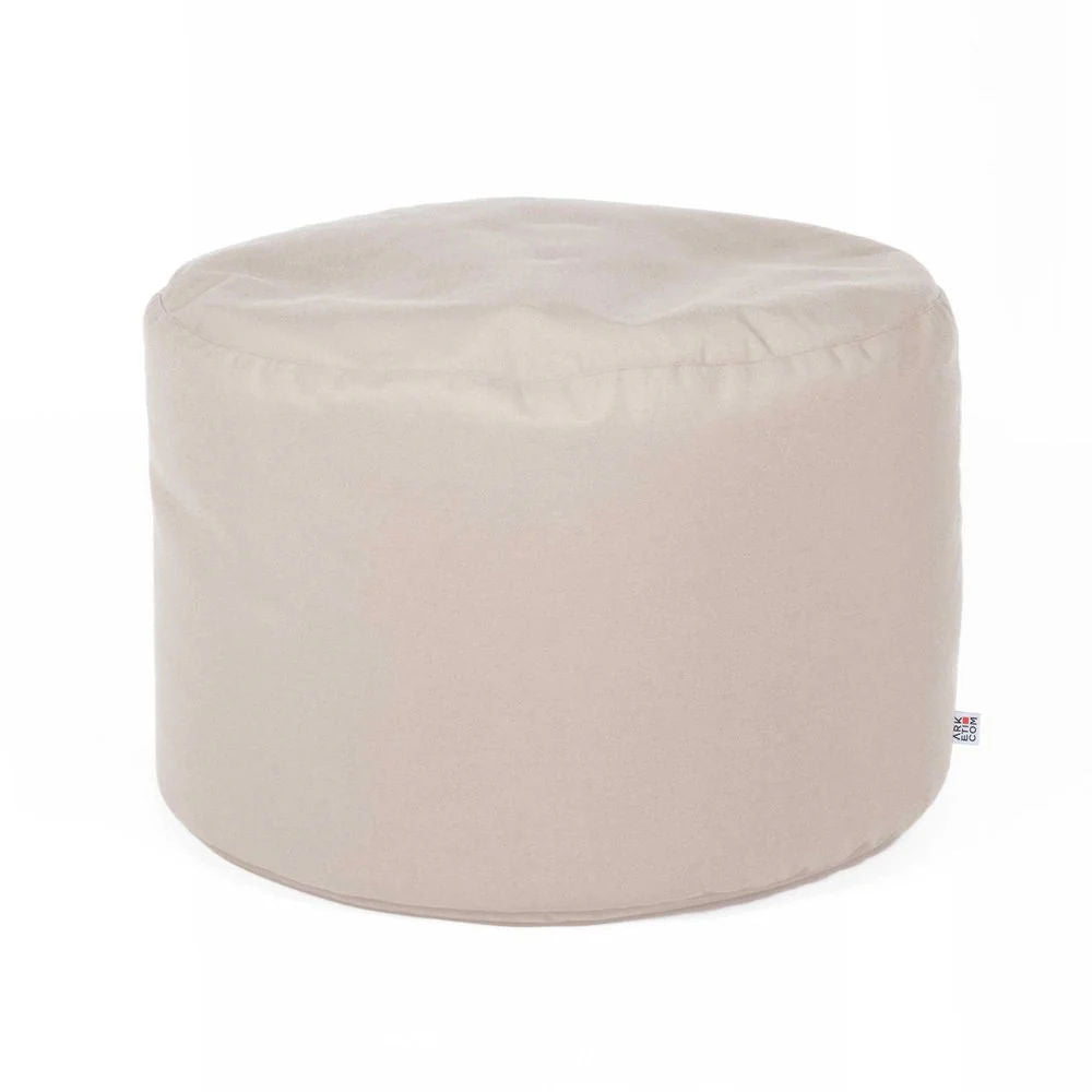 SOFT CHILL OUTDOOR 80, Pouf Sacco Rotondo per Esterni Sfoderabile 80 x h42