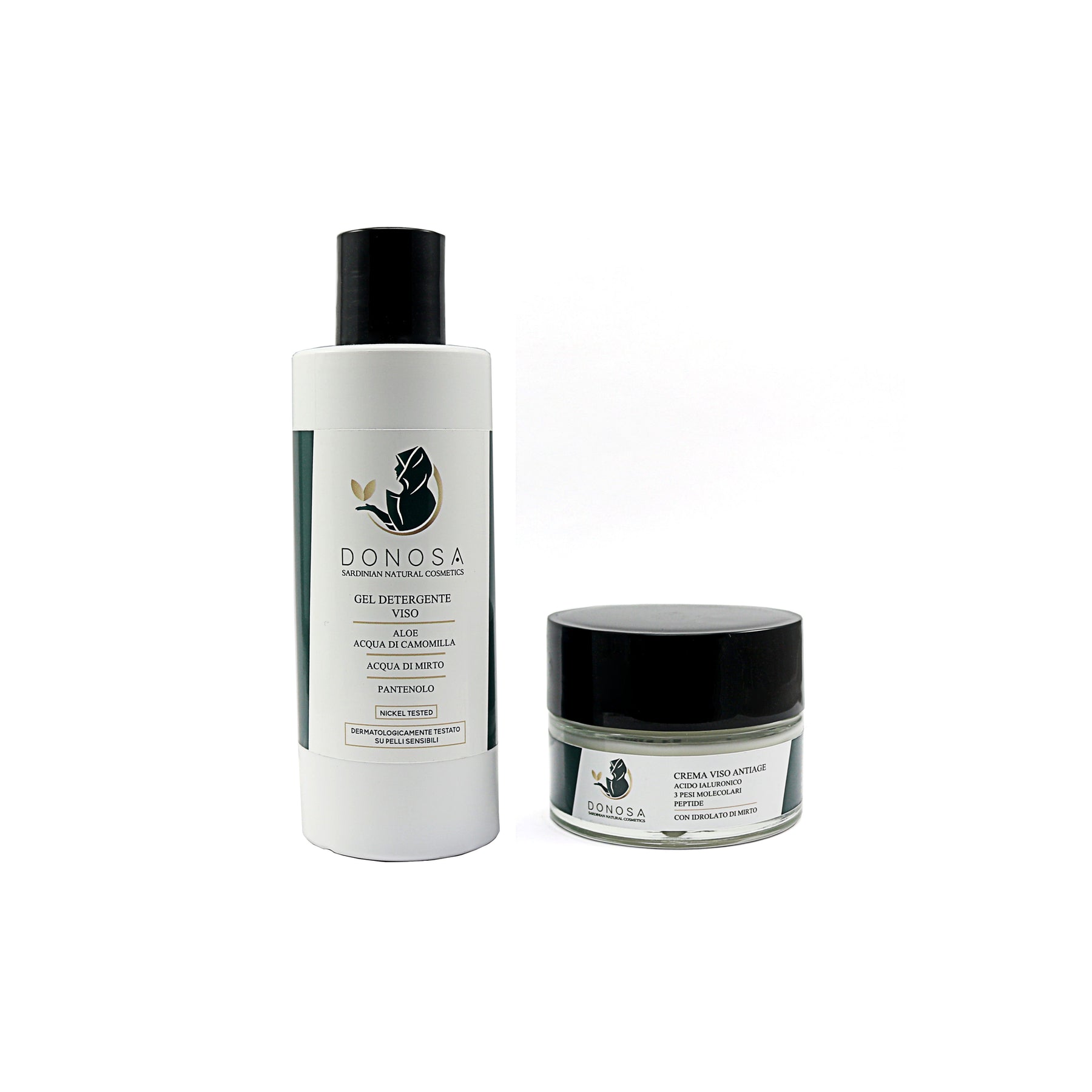 KIT  GEL DETERGENTE + CREMA VISO ANTIETÀ + OMAGGIO