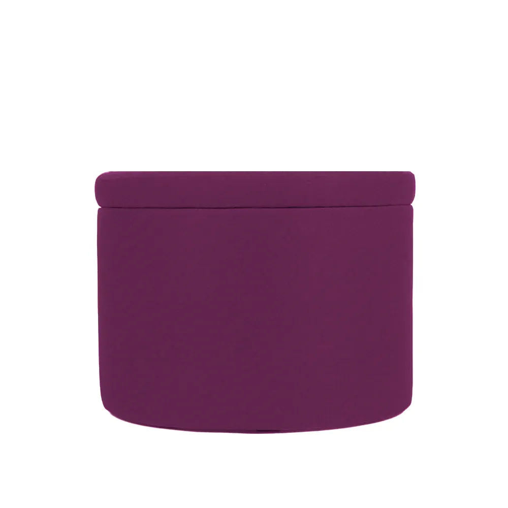 PANDORA 50 ROUND TEX, Pouf Contenitore Tessuto Rotondo 50 h42