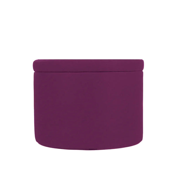 PANDORA 50 ROUND TEX, Pouf Contenitore Tessuto Rotondo 50 h42