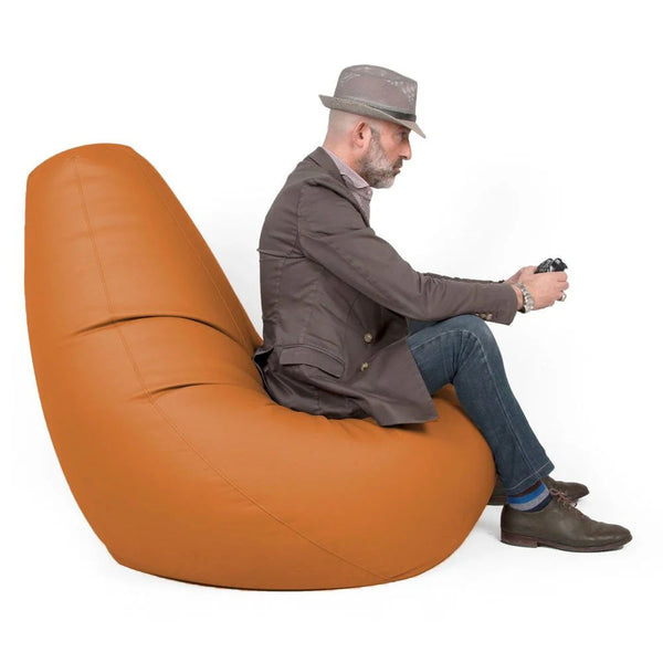 SESSANTOTTO 68 ECO, XXL Removable Eco-Leather Bean Bag Chair