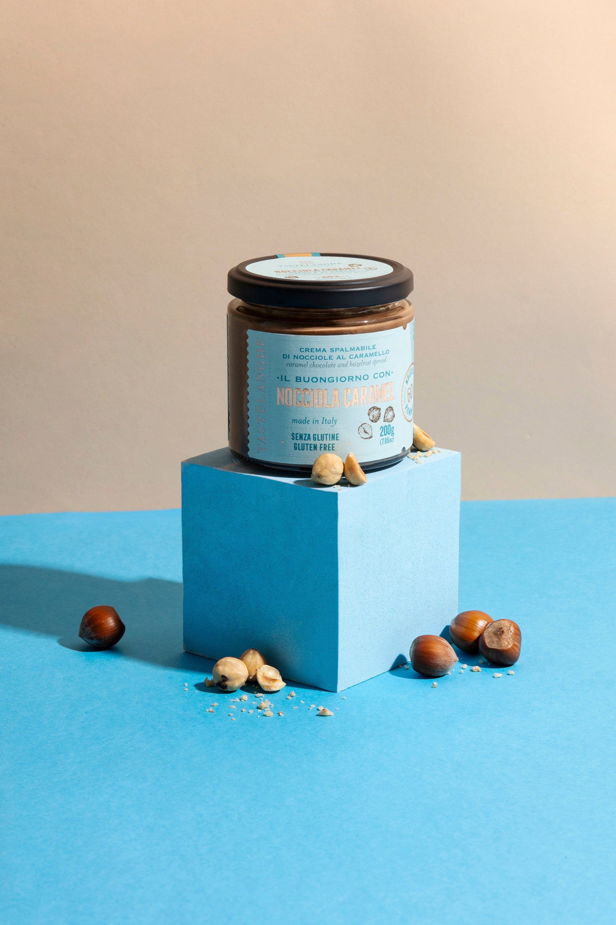 1 jar of Piedmont IGP Hazelnut Cream from the Langhe (200g)