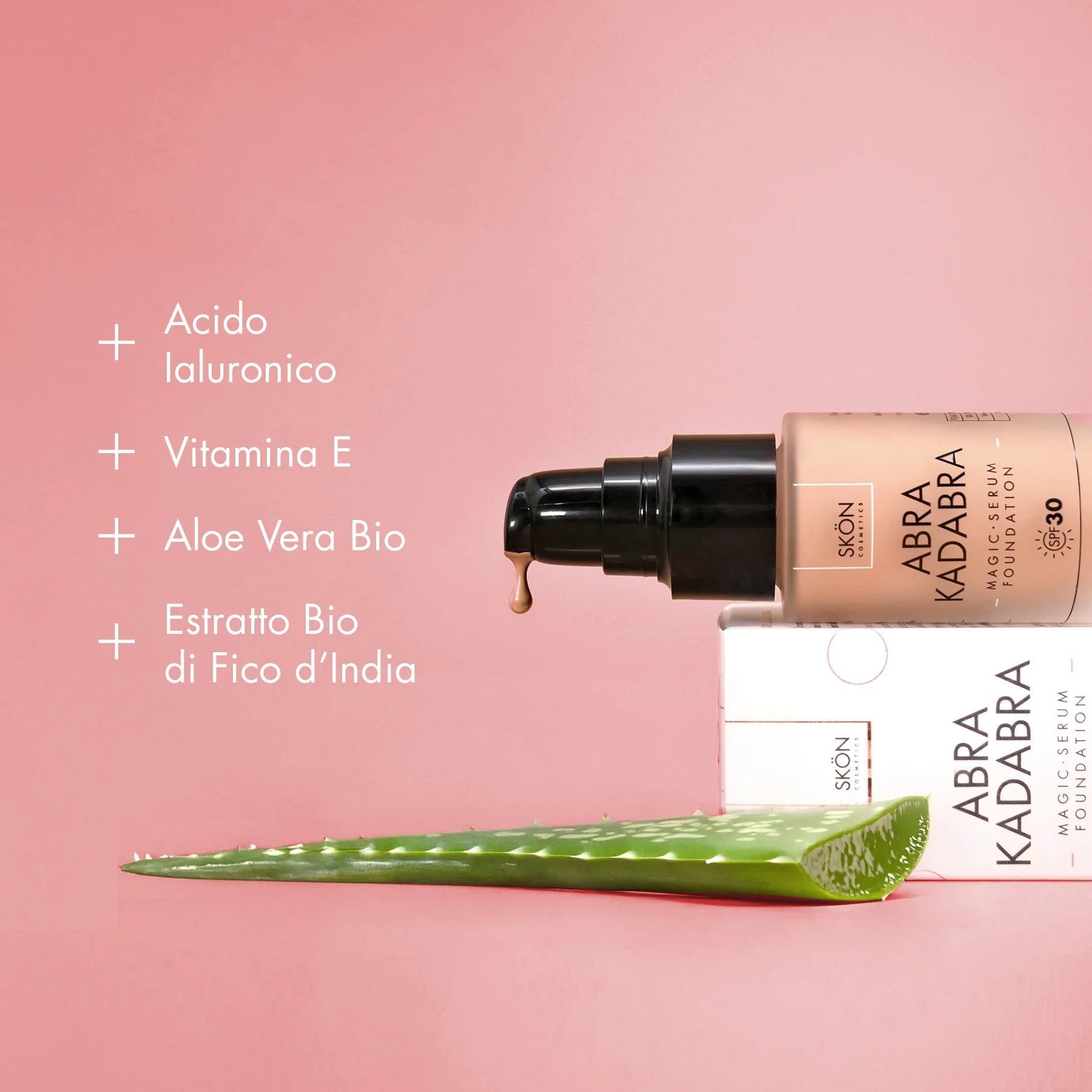 Face Serum Foundation with SPF30 sun protection