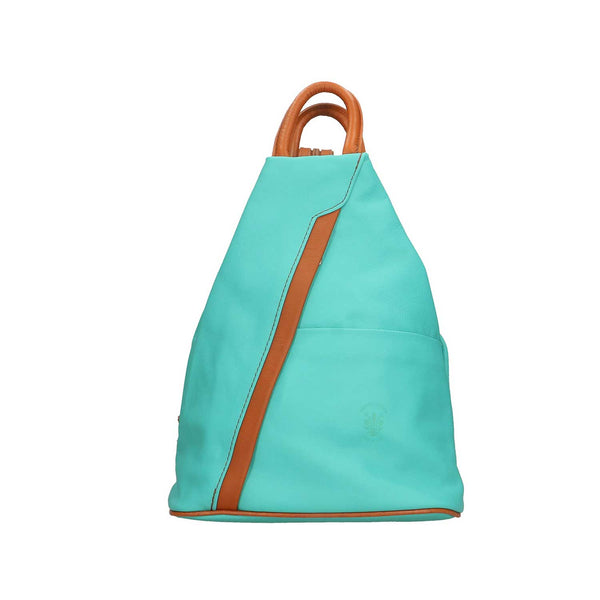 Women's Backpack Bag in Genuine Leather Made in Italy - 25x30x13 Cm. Backpack. 80072 