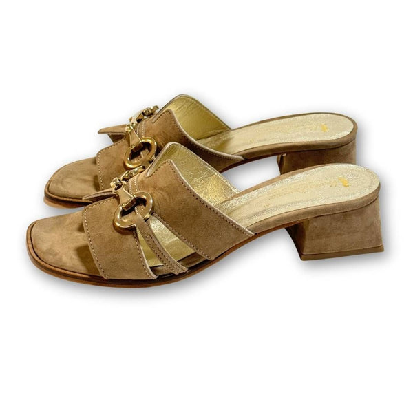 MastroDomenico Women's Handcrafted Sandals - Peridot 