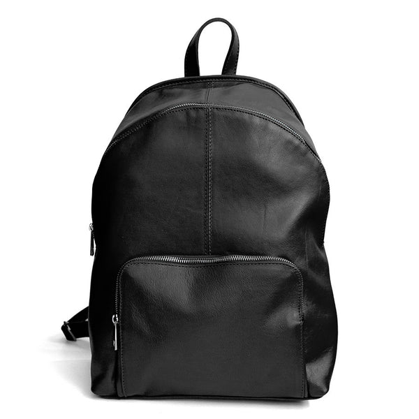 MAX - Zaino in pelle nappa nero