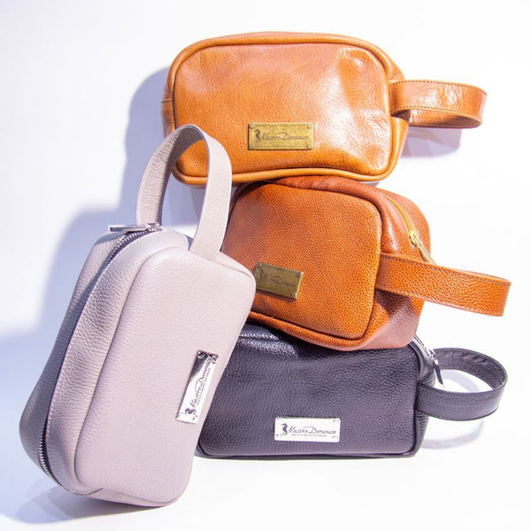 MastroDomenico Leather Clutch - Edvard Munch