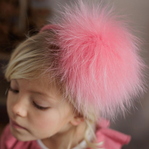 LARGE POMPOM HEADBAND