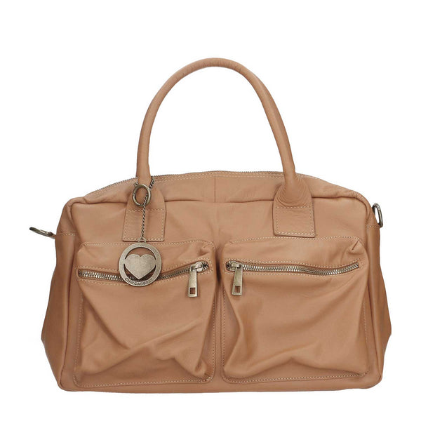 Large Handbag Travel Bag for Women in Leather - 36x26x15 cm - 6173 