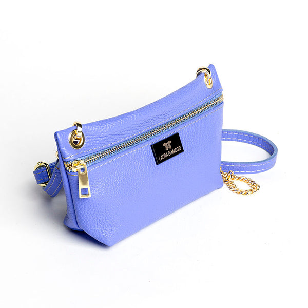 MILLI - Dollar Leather Pouch Wisteria