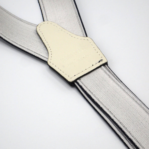 Elegant blue suspenders