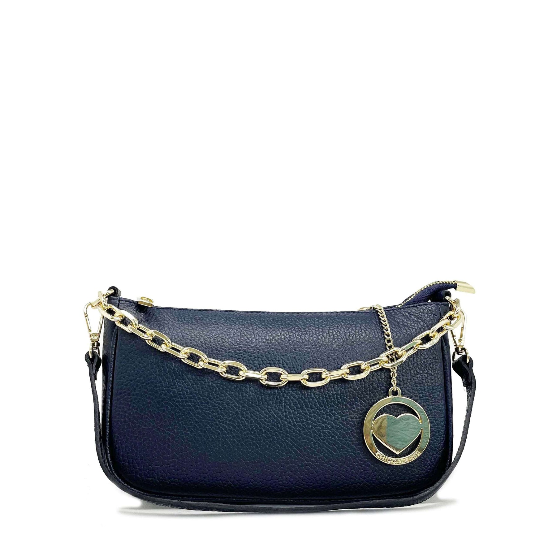 Women's Small Shoulder Clutch Bag with Chain - K032 