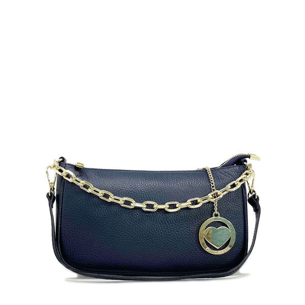 Women's Small Shoulder Clutch Bag with Chain - K032 