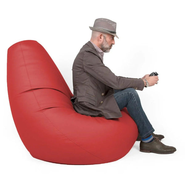 SESSANTOTTO 68 ECO, XXL Removable Eco-Leather Bean Bag Chair