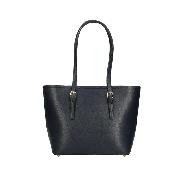 Women's Shoulder Bag Saffiano Leather Handmade - Cefalu' 3303. 
